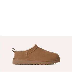 NEW UGG women's classic micro mule in chesnut